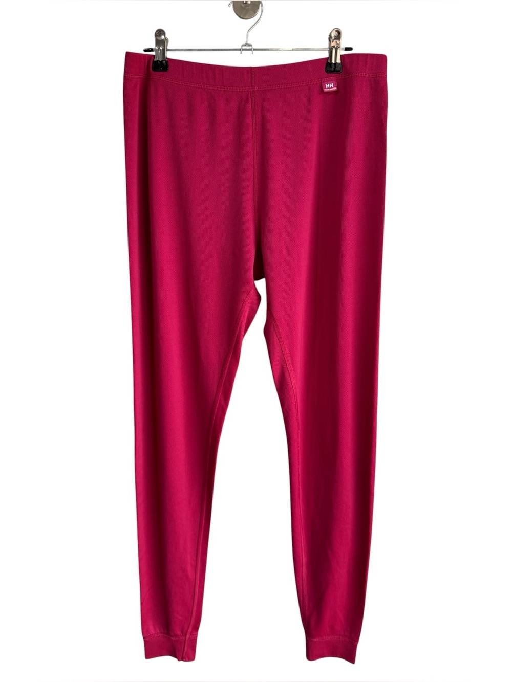 Helly Hansen Base Layer Leggings Womens L Magenta Pink Tights Pants Outdoor VGUC